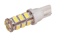 White / Green LED Car Light Bulbs High Efficiency SMD 3014 42 PCS