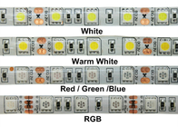 Flexible 24V 5M 5050 RGB Waterproof Led Strip Lights IR Remote ROHS Certification